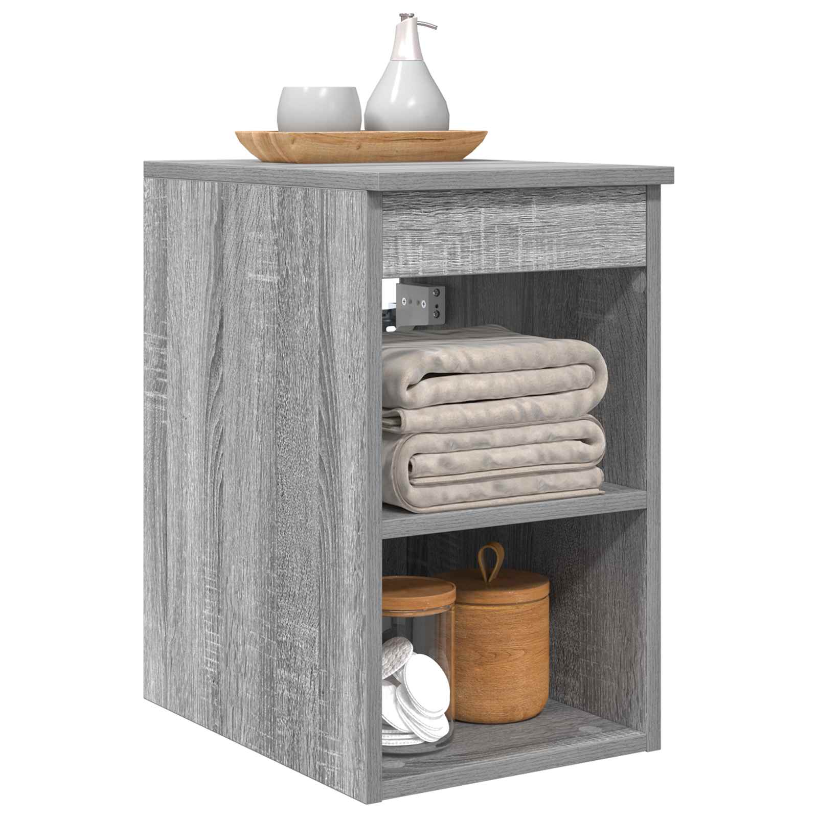 Armadio Bagno In-between Sonoma grigio 30 x 35 x 50 cm | homemem39
