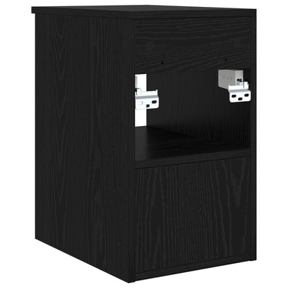 Armadio Bagno In-between Rovere Nero 30 x 41 x 50 cm | homemem39