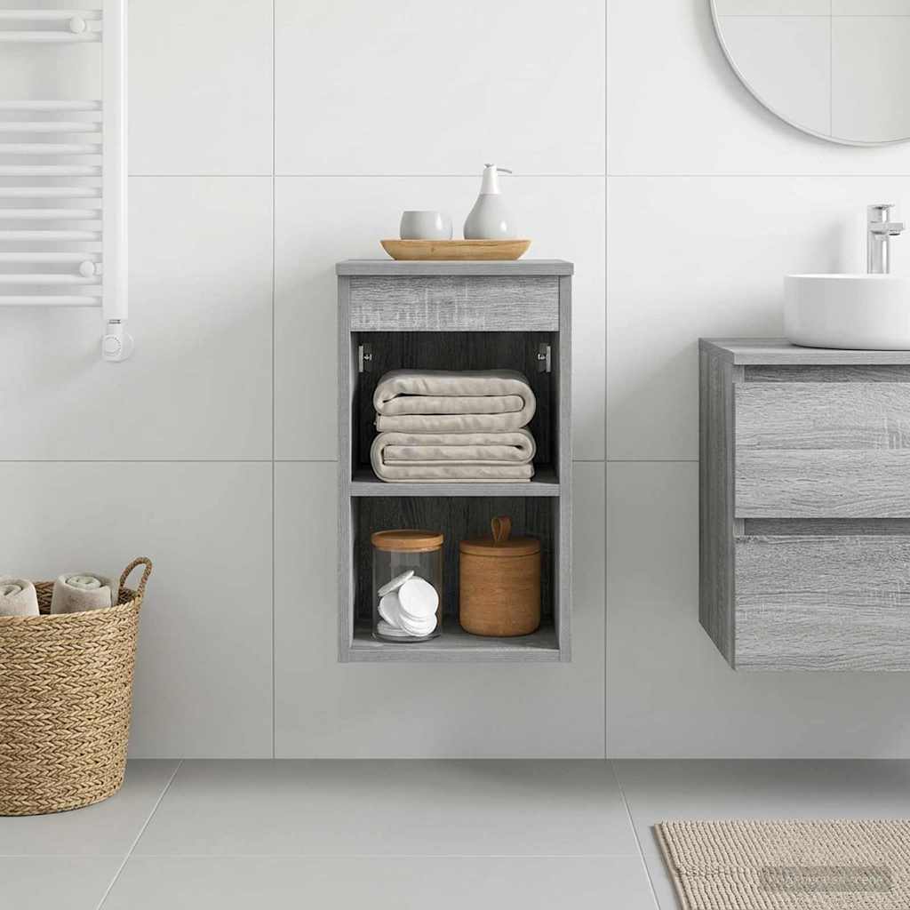 Armadio Bagno In-between Sonoma grigio 30 x 41 x 50 cm | homemem39
