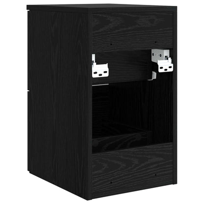 Armadio Bagno In-between Rovere Nero 30 x 35 x 50 cm | homemem39