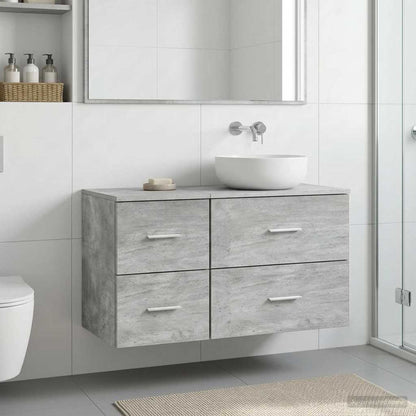 Armadio Bagno In-between Grigio Cemento 30 x 41 x 50 cm | homemem39