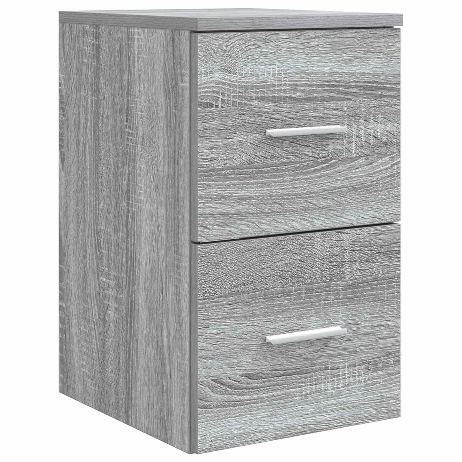 Armadio Bagno In-between Sonoma grigio 30 x 44,5 x 50 cm | homemem39