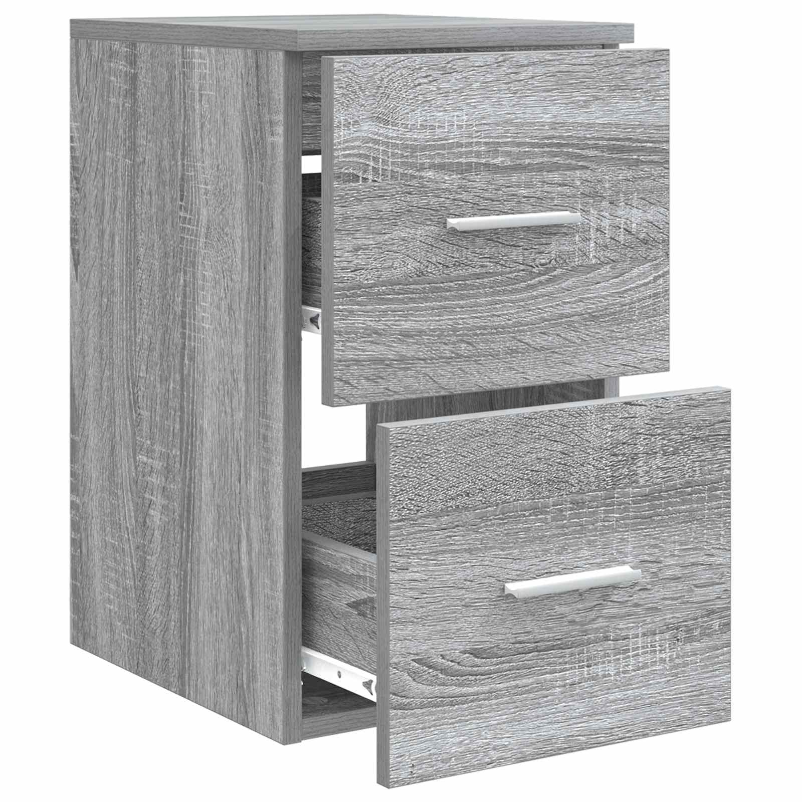 Armadio Bagno In-between Sonoma grigio 30 x 44,5 x 50 cm | homemem39