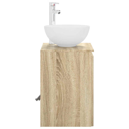 Mobile Lavabo da Parete Rovere Sonoma 49,5 x 35 x 63 cm | homemem39