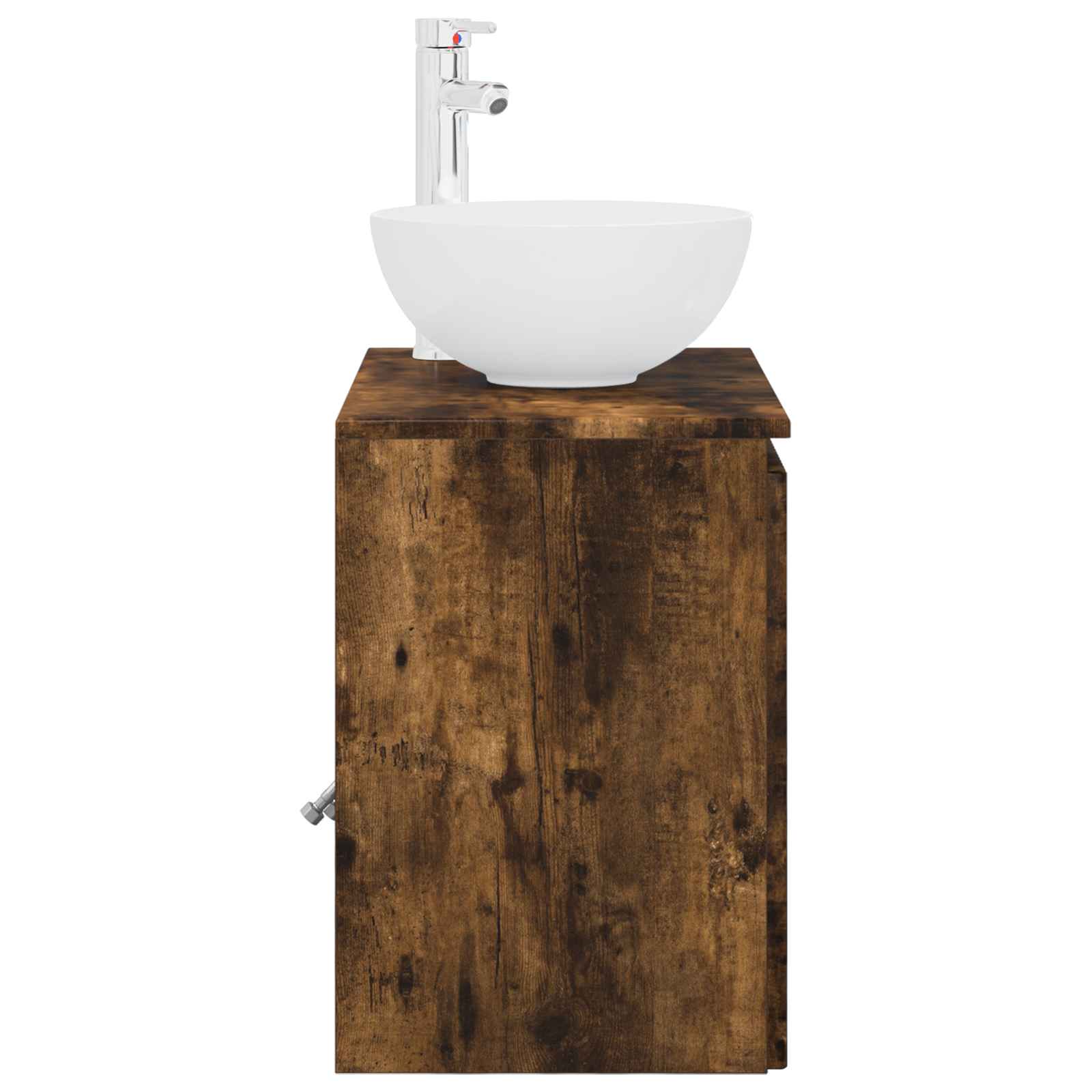 Mobile Lavabo da Parete Rovere Fumo 49,5 x 41 x 64,5 cm | homemem39