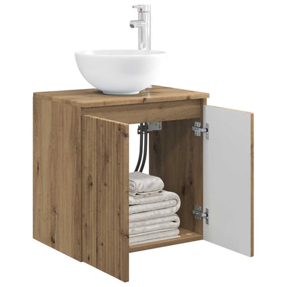 Mobile Lavabo da Parete Rovere Artigianale 49,5 x 41 x 64,5 cm | homemem39