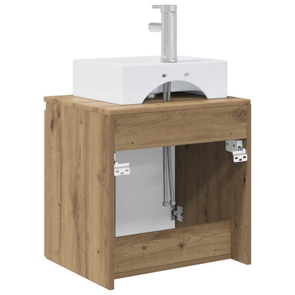 Mobile Lavabo da Parete Rovere Artigianale 49,5 x 41 x 62,5 cm | homemem39