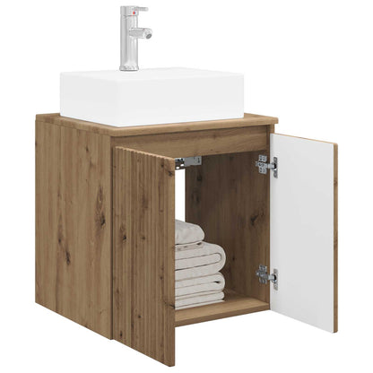 Mobile Lavabo da Parete Rovere Artigianale 49,5 x 41 x 62,5 cm | homemem39