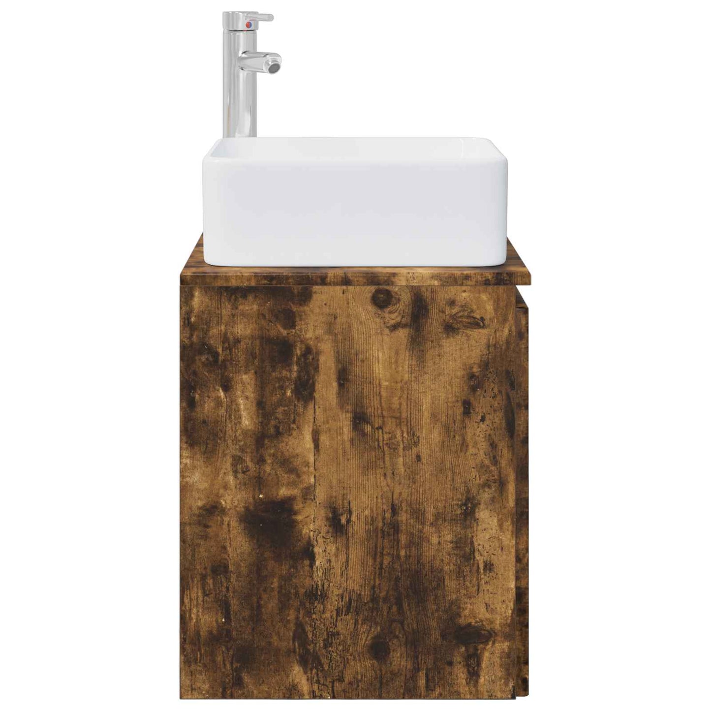 Mobile Lavabo da Parete Rovere Fumo 53 x 35 x 63 cm | homemem39