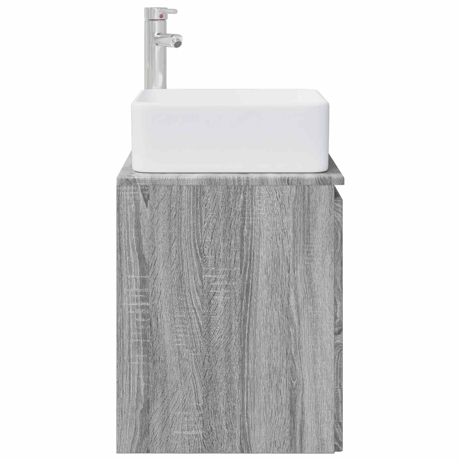 Mobile Lavabo da Parete Sonoma grigio 53 x 35 x 63 cm | homemem39