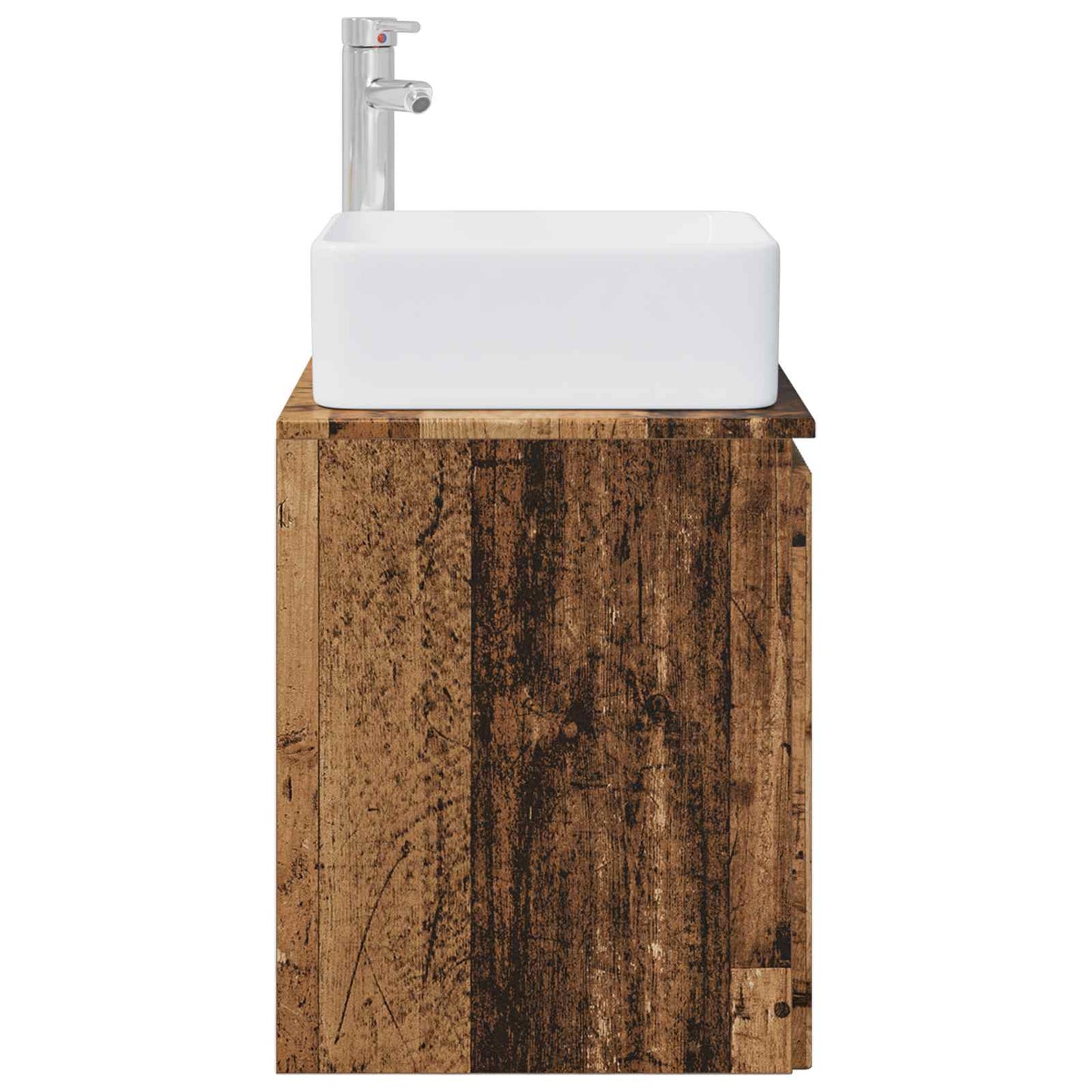 Mobile Lavabo da Parete Legno antico 53 x 35 x 63 cm | homemem39