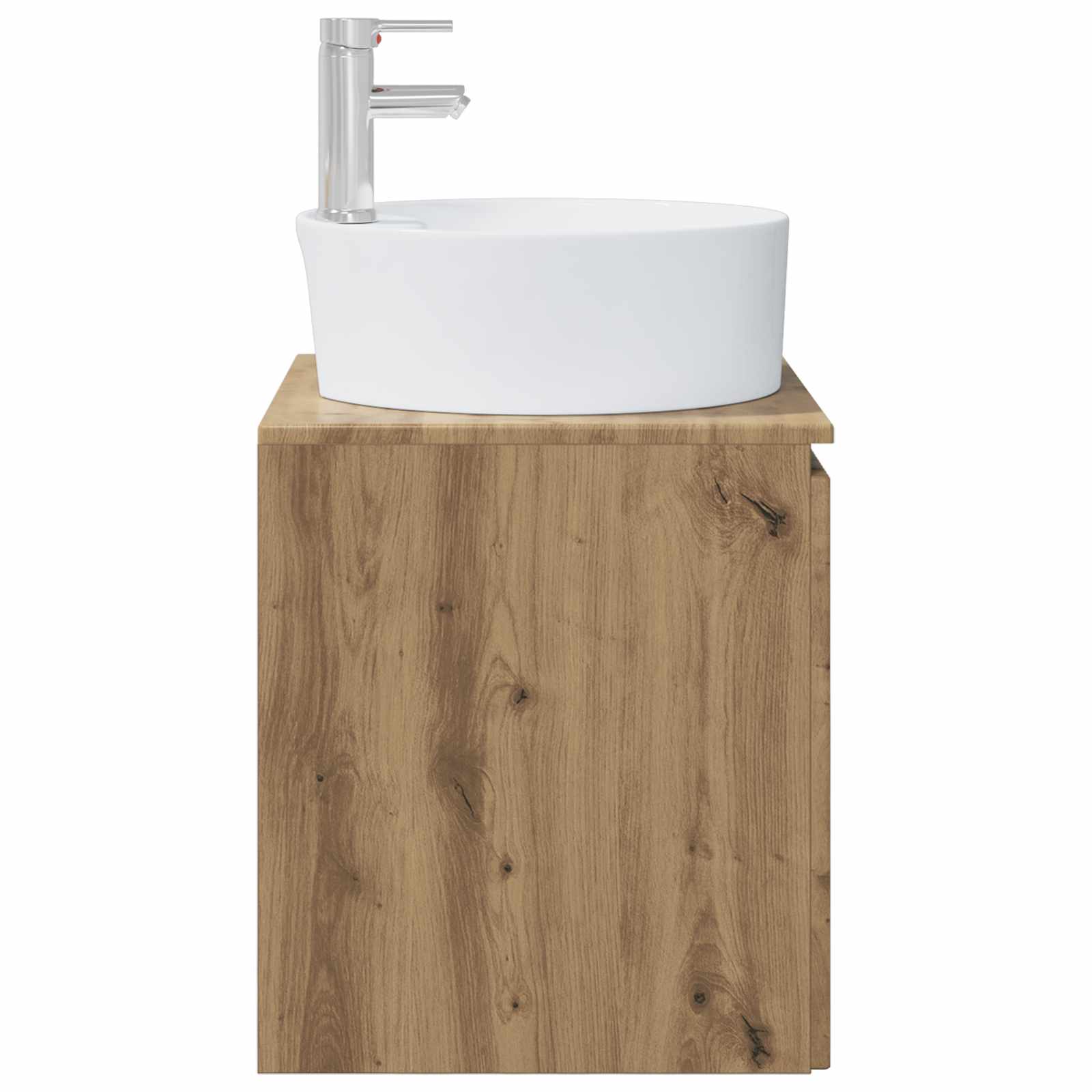 Mobile Lavabo da Parete Rovere Artigianale 49,5 x 44,5 x 65 cm | homemem39