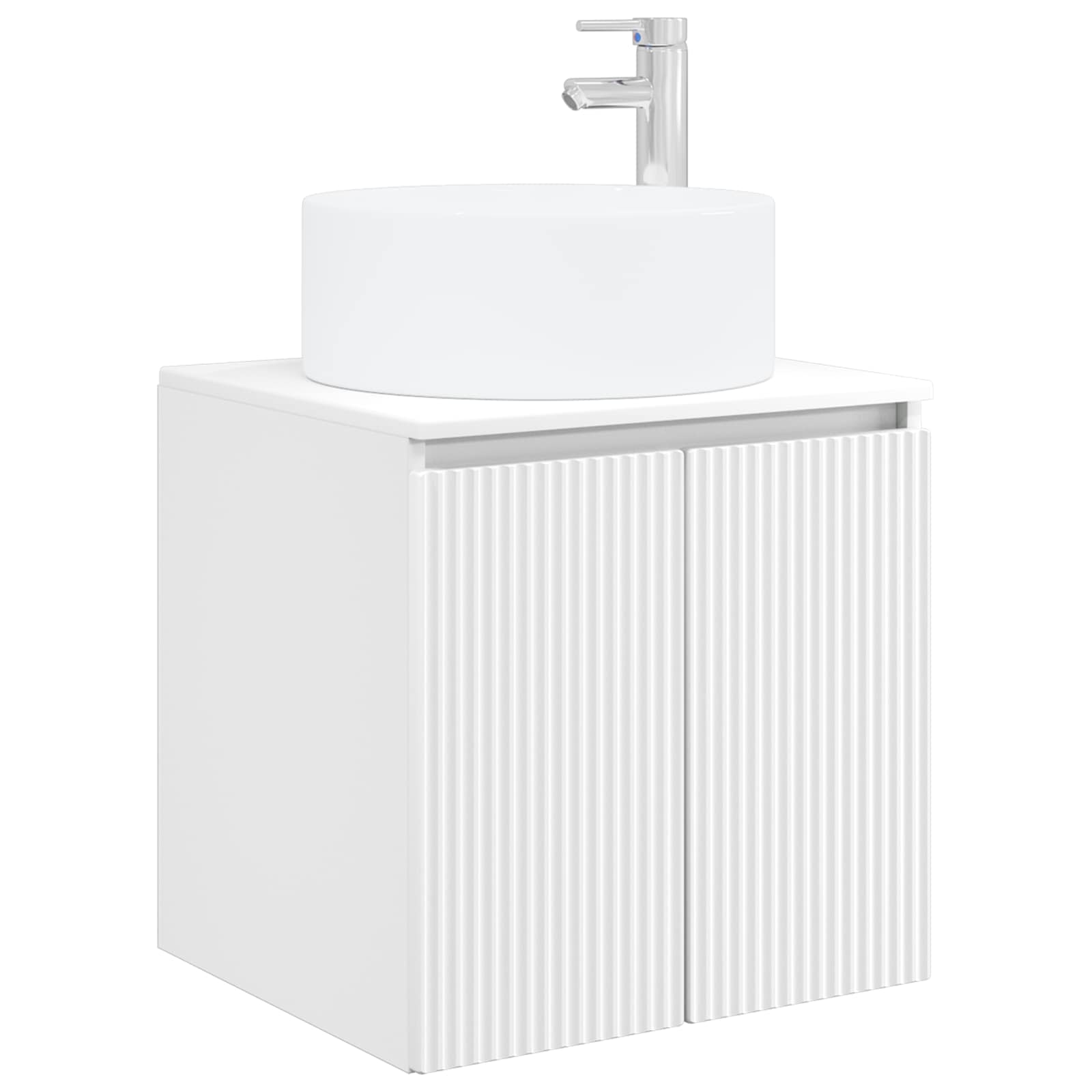Mobile lavabo da parete Bianco 49,5 x 44,5 x 65,5 cm | homemem39