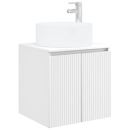 Mobile lavabo da parete Bianco 49,5 x 44,5 x 65,5 cm | homemem39