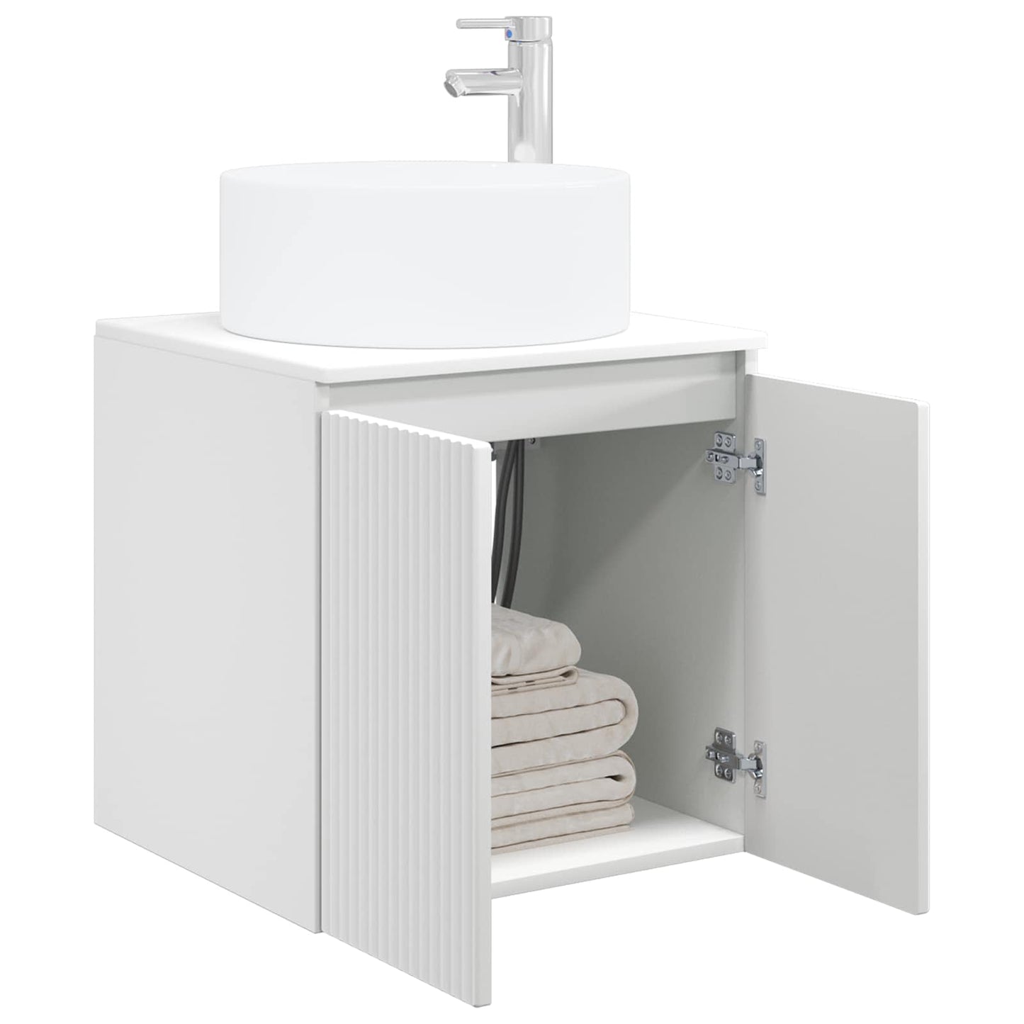 Mobile lavabo da parete Bianco 49,5 x 44,5 x 65,5 cm | homemem39
