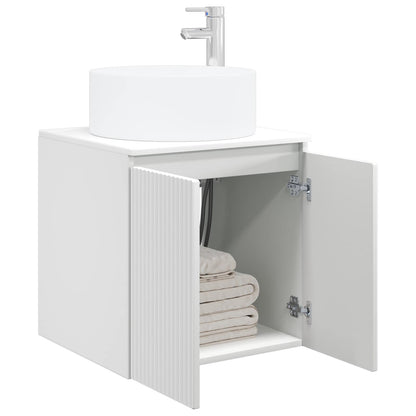 Mobile lavabo da parete Bianco 49,5 x 44,5 x 65,5 cm | homemem39