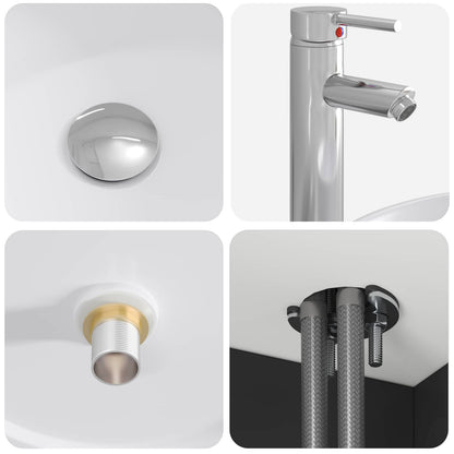 Mobile lavabo da parete Nero 49,5 x 44,5 x 65,5 cm | homemem39