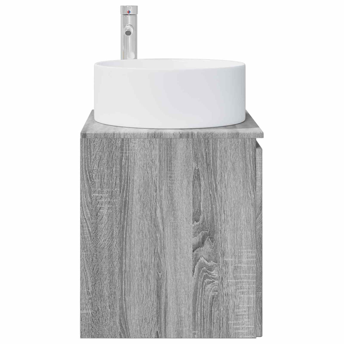 Mobile lavabo da parete Sonoma grigio 49,5 x 44,5 x 65,5 cm | homemem39