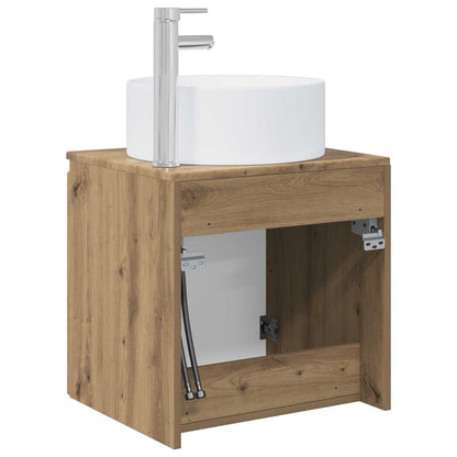 Mobile lavabo da parete Rovere Artigianale | homemem39