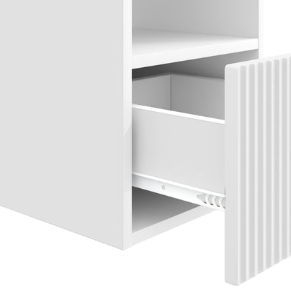 Mobile da Bagno Bianco 30 x 35 x 50 cm Legno ingegnerizzato | homemem39