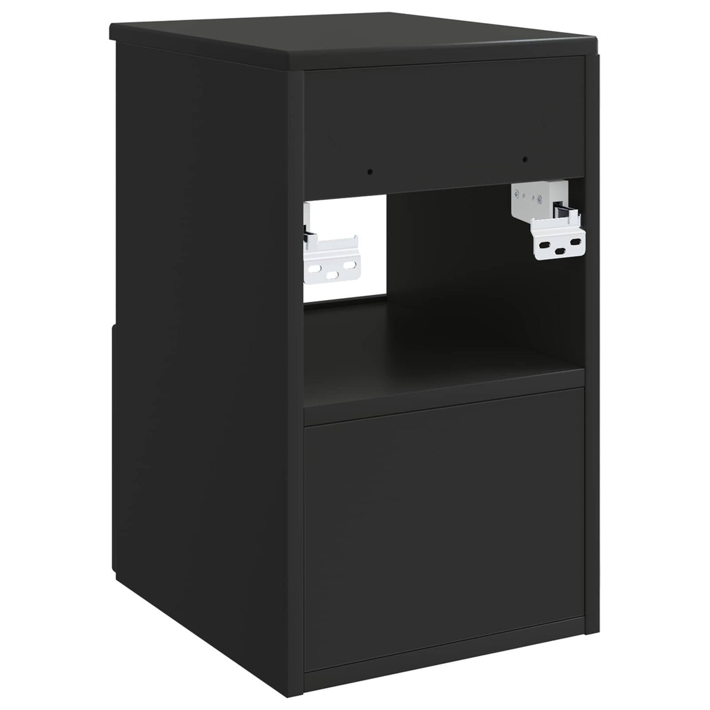 Mobile da Bagno Nero 30 x 35 x 50 cm Legno ingegnerizzato | homemem39