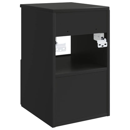 Mobile da Bagno Nero 30 x 35 x 50 cm Legno ingegnerizzato | homemem39