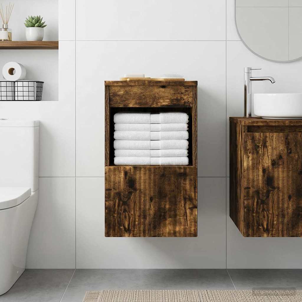 Mobile da Bagno Rovere Fumo 30 x 35 x 50 cm | homemem39