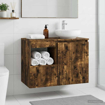 Mobile da Bagno Rovere Fumo 30 x 35 x 50 cm | homemem39
