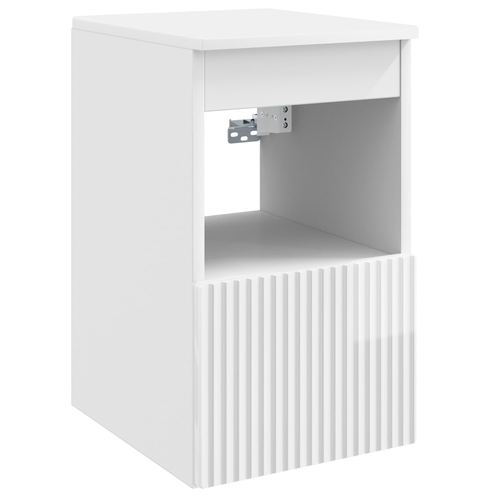Mobile da Bagno Bianco Lucido 30 x 41 x 50 cm | homemem39