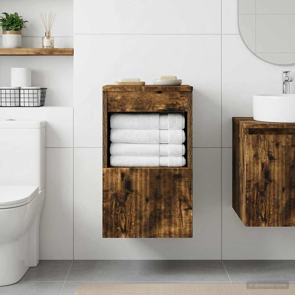 Mobile da Bagno Rovere Fumo 30 x 41 x 50 cm