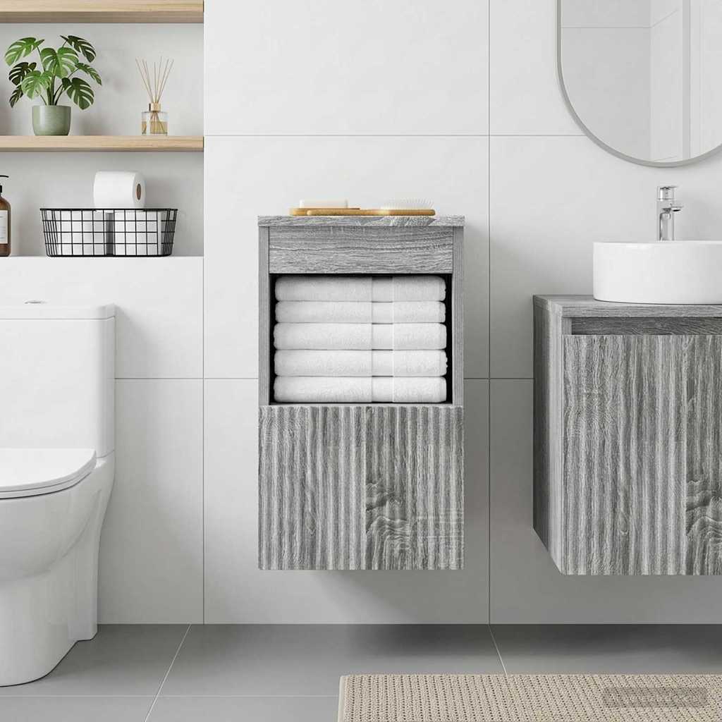Mobile da Bagno Sonoma grigio 30 x 41 x 50 cm | homemem39