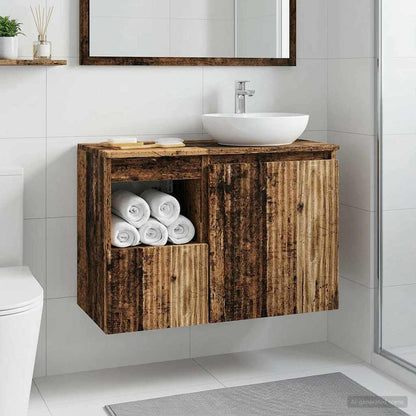 Mobile da Bagno Legno antico 30 x 41 x 50 cm | homemem39