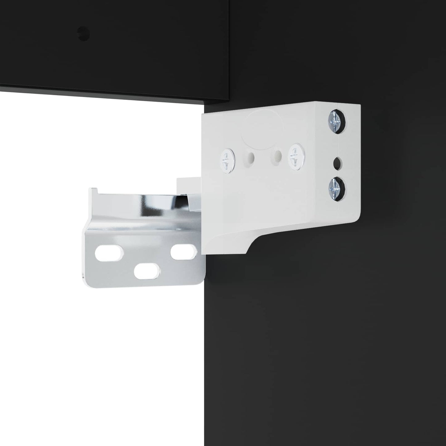 Mobile da Bagno Nero 30 x 44,5 x 50 cm Legno ingegnerizzato | homemem39
