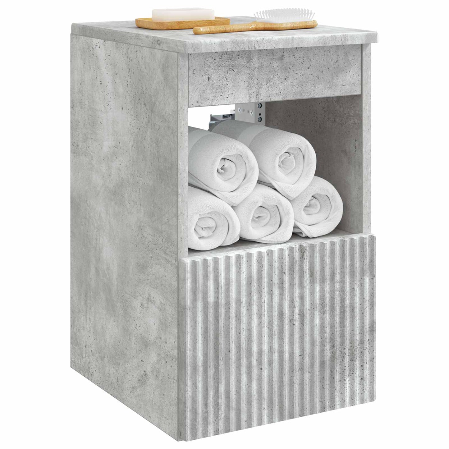 Mobile da Bagno Grigio Cemento 30 x 44,5 x 50 cm | homemem39
