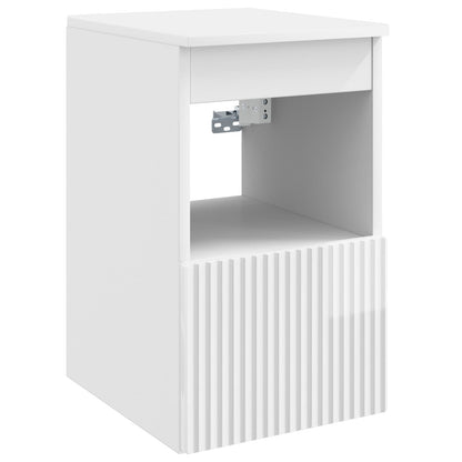 Mobile da Bagno Bianco Lucido 30 x 44,5 x 50 cm | homemem39