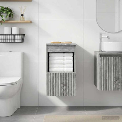 Mobile da Bagno Sonoma grigio 30 x 44,5 x 50 cm | homemem39