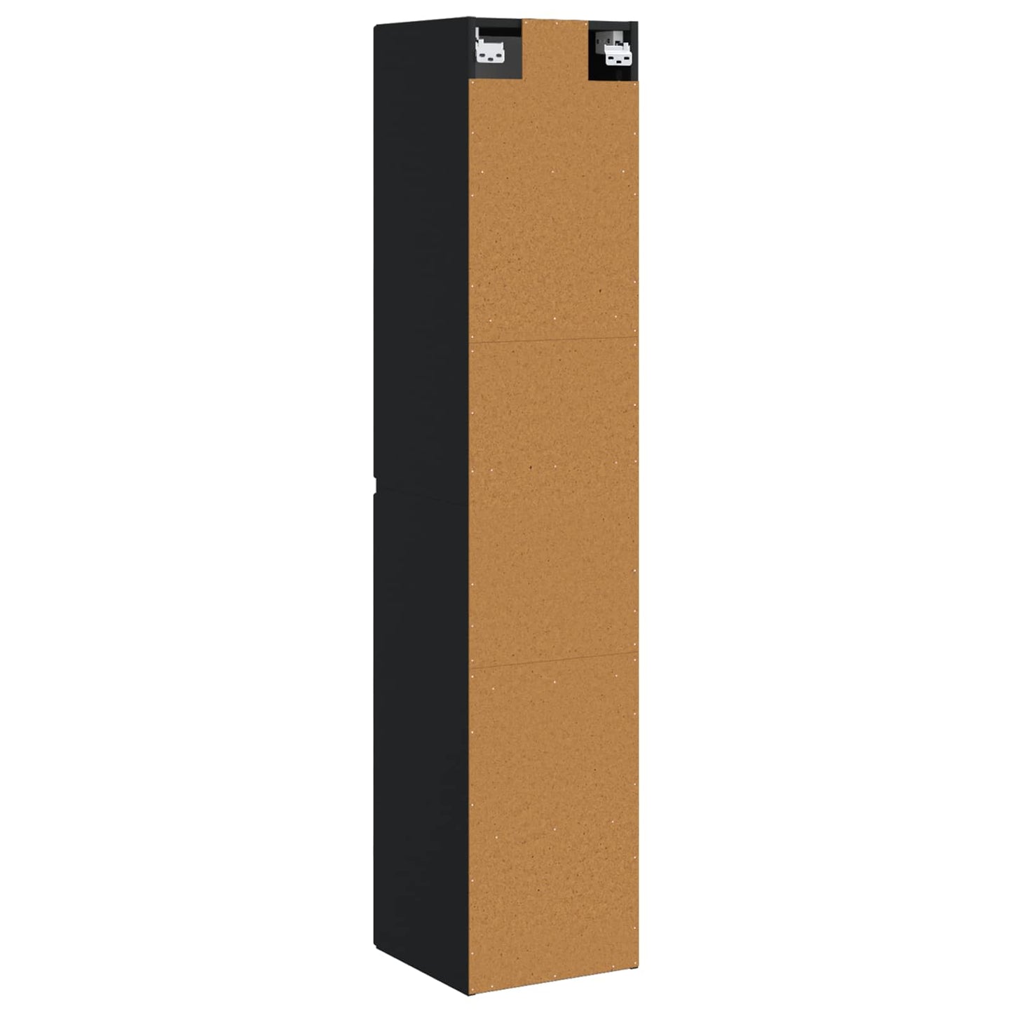 Mobiletto da Bagno a Muro Nero 33 x 34,5 x 160 cm | homemem39