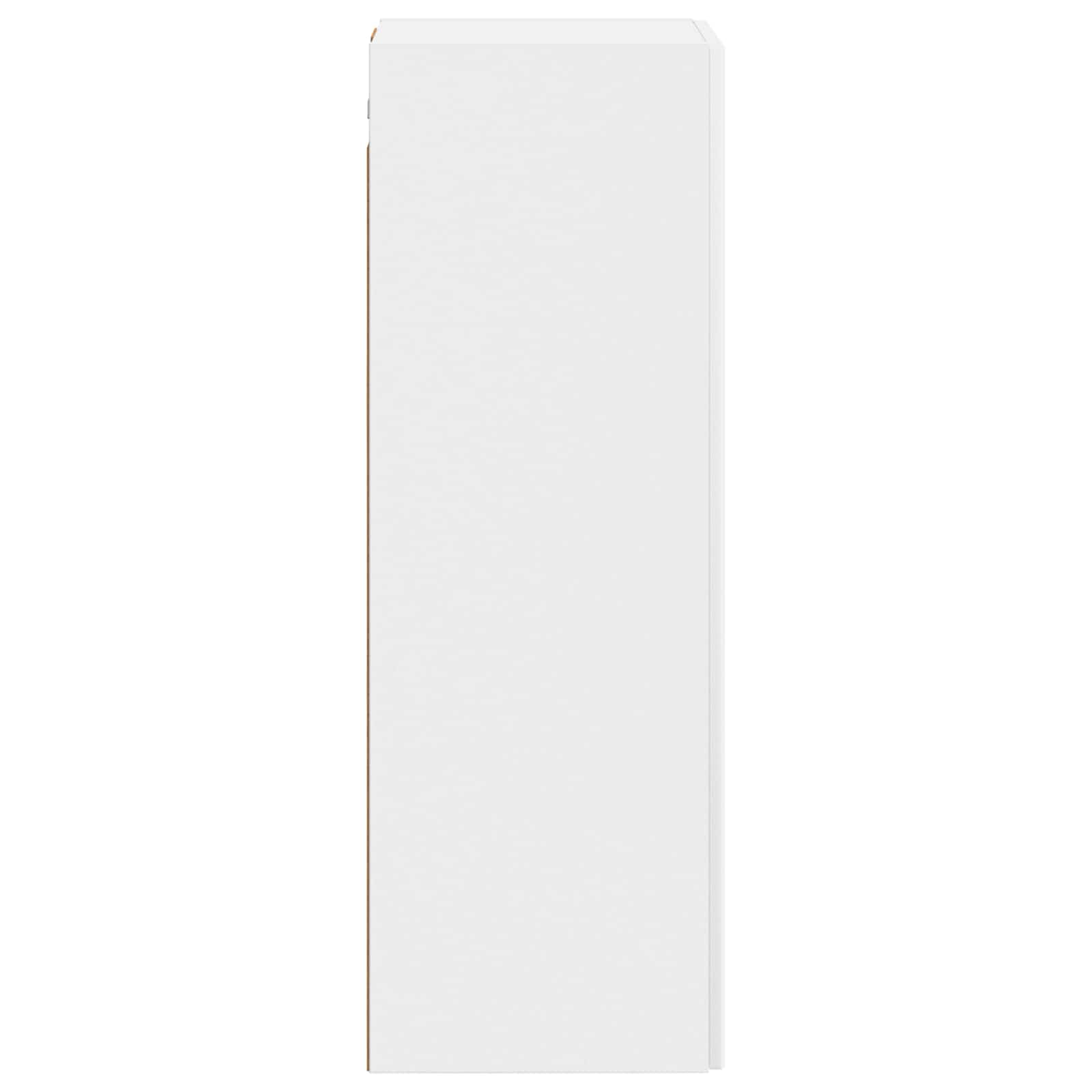 Mobiletto da Bagno a Muro Bianco 33 x 34,5 x 100 cm | homemem39