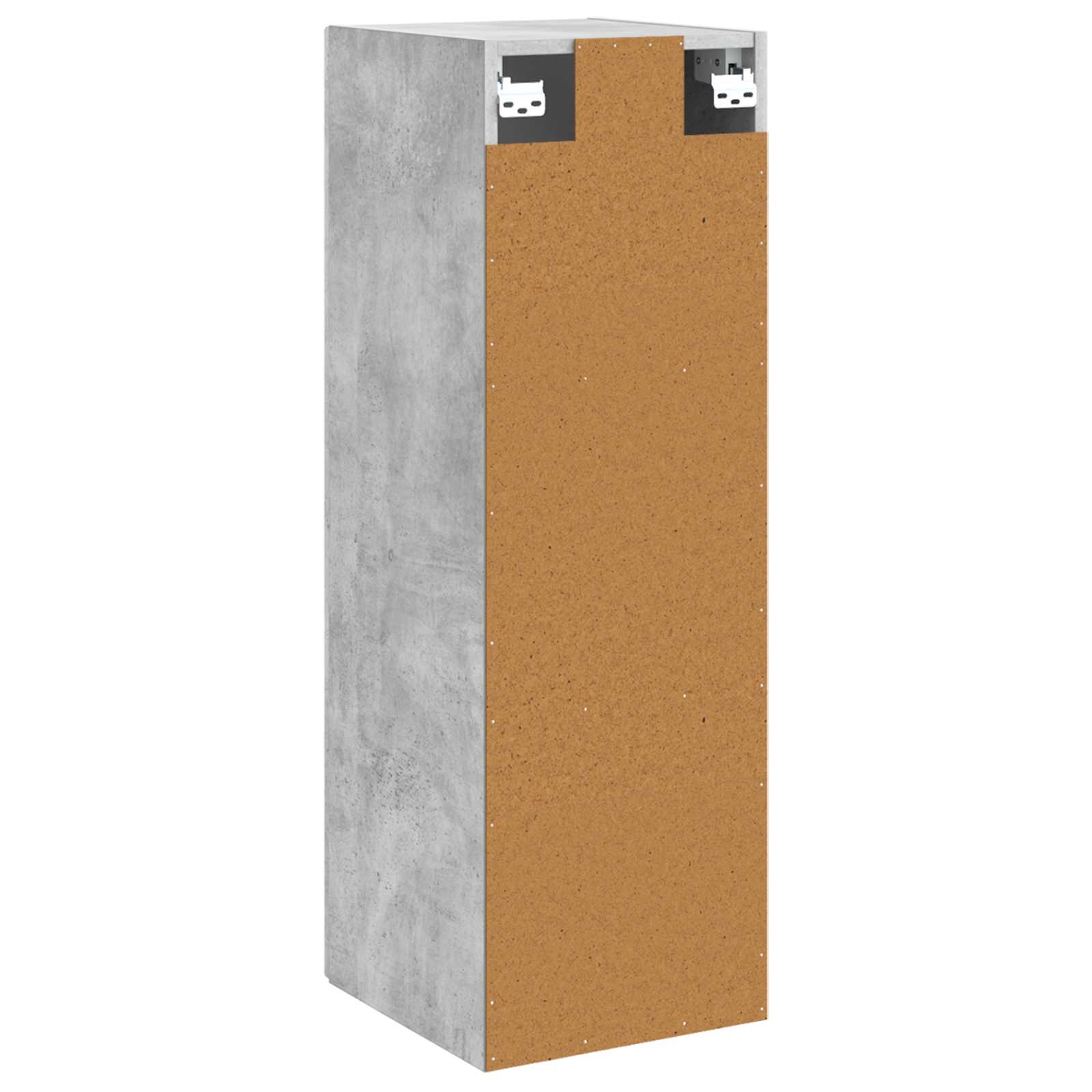 Mobiletto da Bagno a Muro Grigio Cemento 33 x 34,5 x 100 cm | homemem39