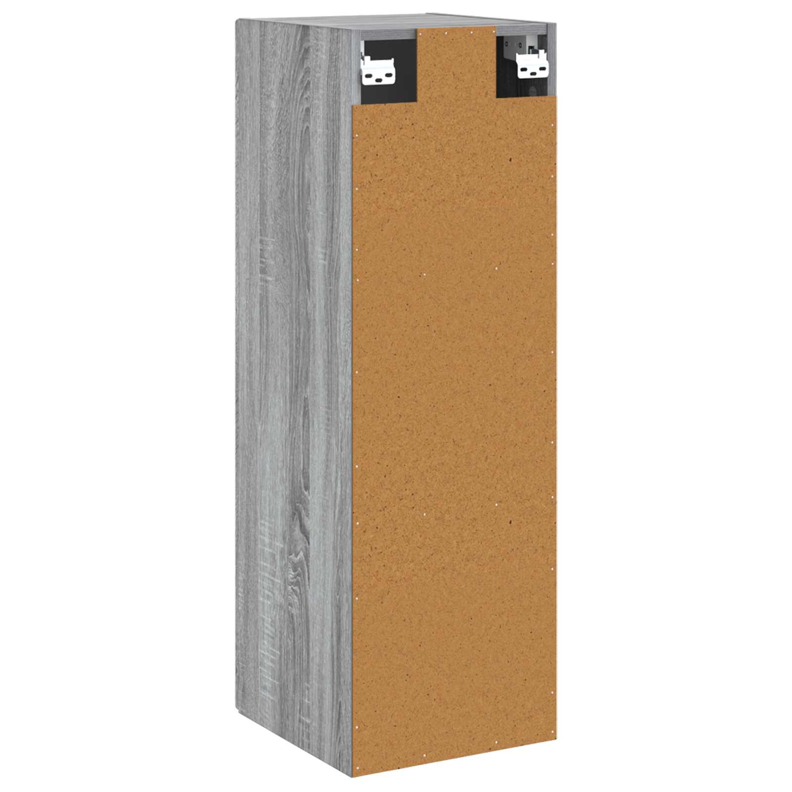 Mobiletto da Bagno a Muro Sonoma grigio 33 x 34,5 x 100 cm | homemem39