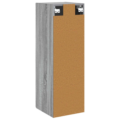 Mobiletto da Bagno a Muro Sonoma grigio 33 x 34,5 x 100 cm | homemem39