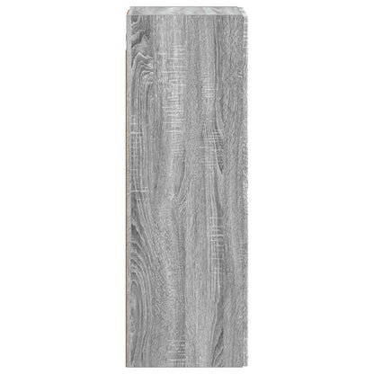 Mobiletto da Bagno a Muro Sonoma grigio 33 x 34,5 x 100 cm | homemem39