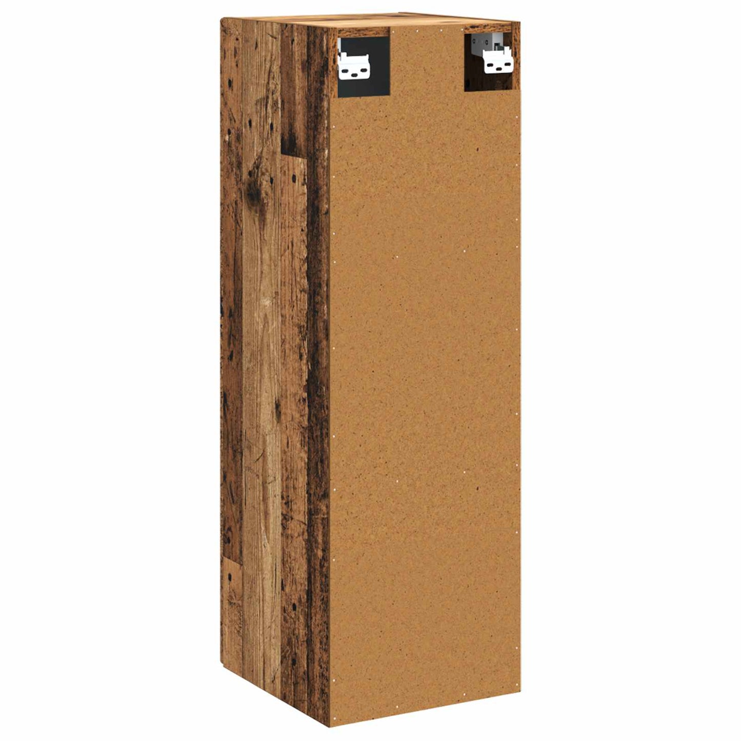 Mobiletto da Bagno a Muro Legno antico 33 x 34,5 x 100 cm | homemem39
