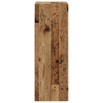 Mobiletto da Bagno a Muro Legno antico 33 x 34,5 x 100 cm | homemem39