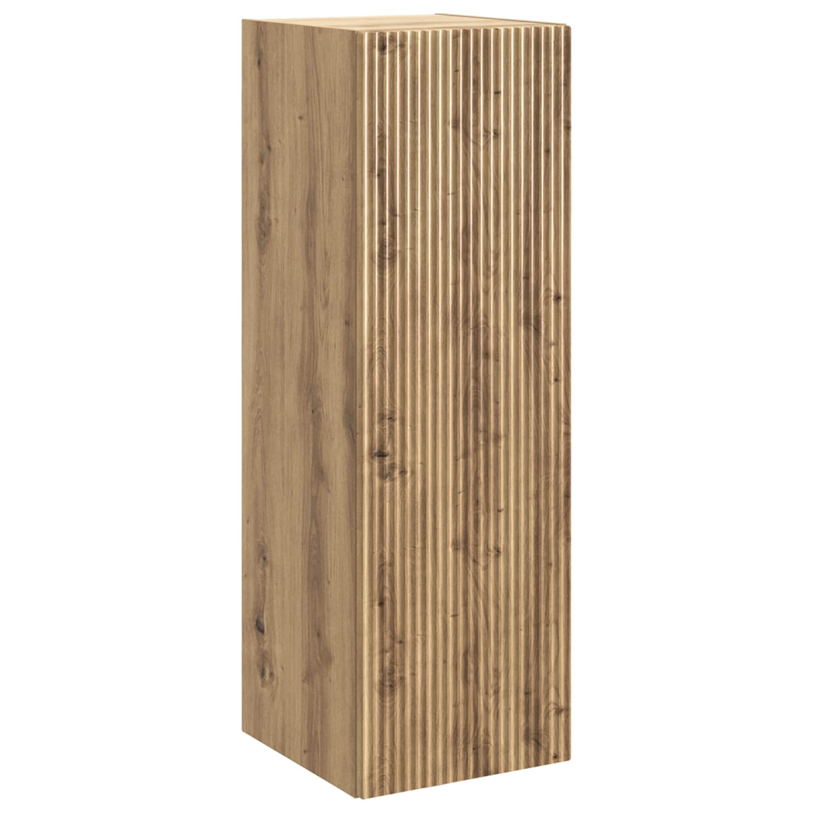 Mobiletto da Bagno a Muro Rovere Artigianale 33 x 34,5 x 100 cm | homemem39