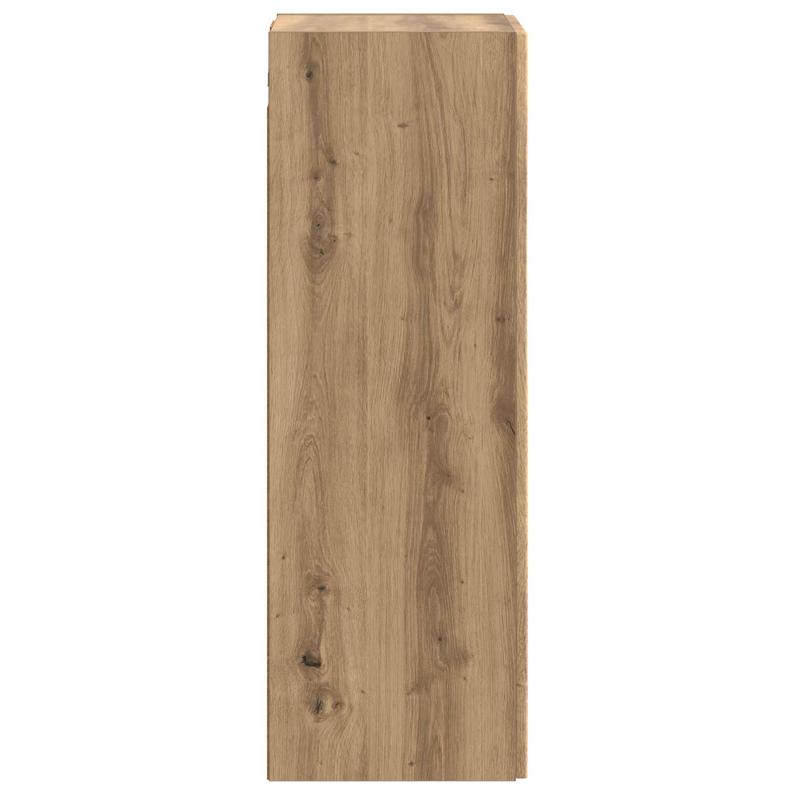 Mobiletto da Bagno a Muro Rovere Artigianale 33 x 34,5 x 100 cm | homemem39