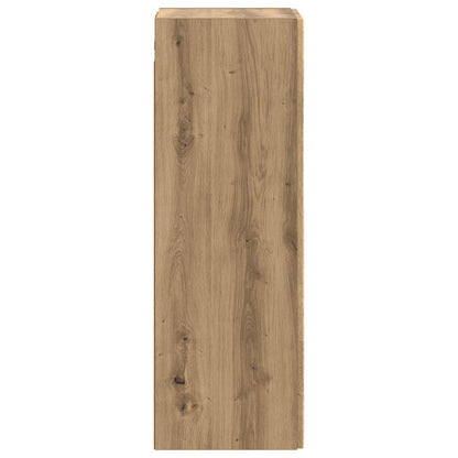 Mobiletto da Bagno a Muro Rovere Artigianale 33 x 34,5 x 100 cm | homemem39