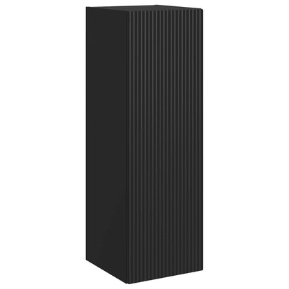 Mobiletto da Bagno a Muro Nero 33 x 34,5 x 60 cm | homemem39