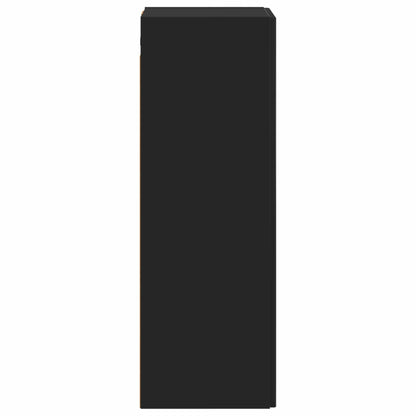 Mobiletto da Bagno a Muro Nero 33 x 34,5 x 60 cm | homemem39
