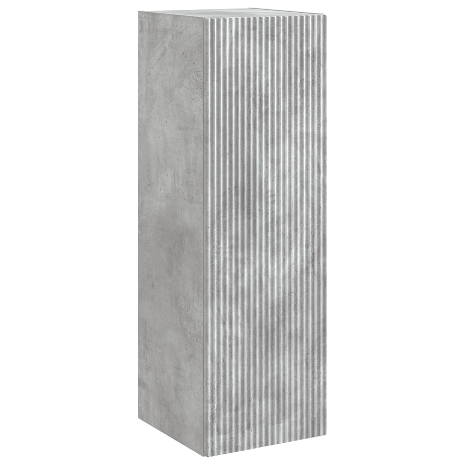 Mobiletto da Bagno a Muro Grigio Cemento 33 x 34,5 x 60 cm | homemem39